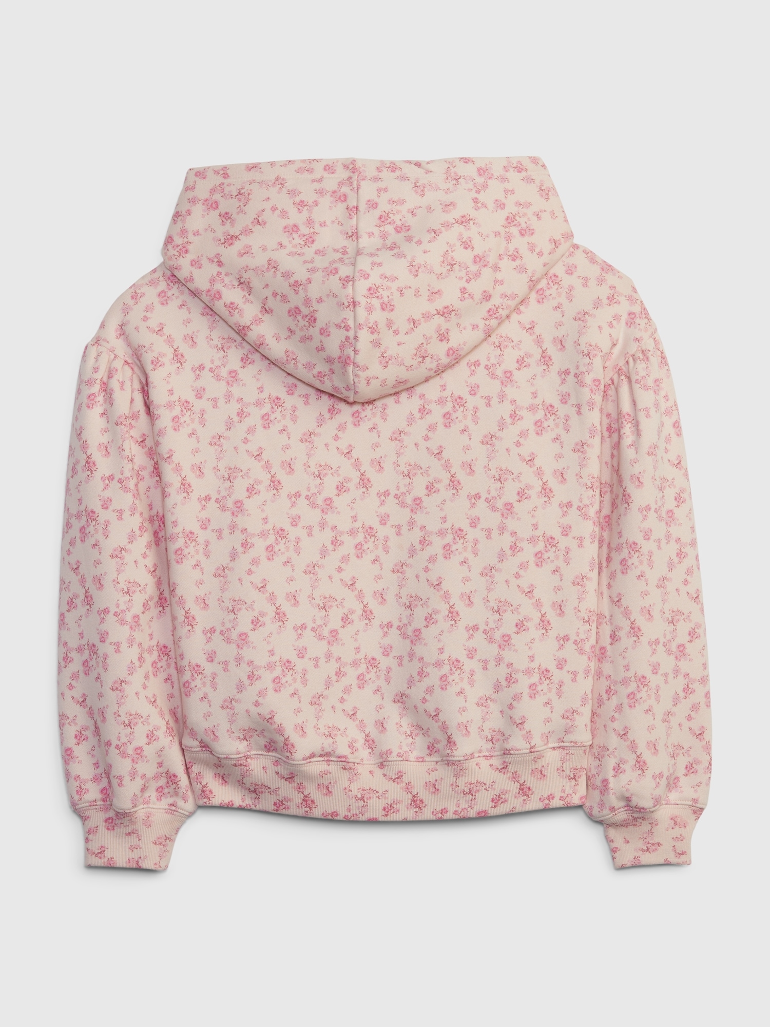 Gap LoveShackFancy Kids Floral Cropped Logo Hoodie