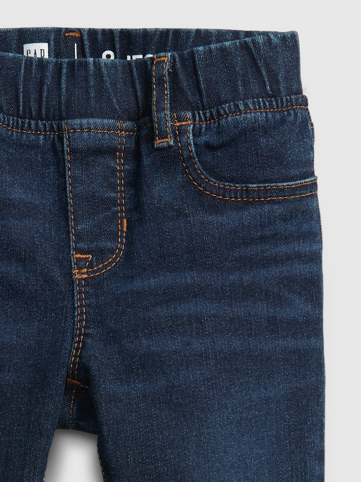 Детские джинсы Gap Kids Mid Rise Pull-On Jeggings — фото 4