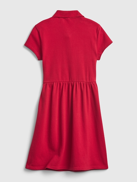 Image number 2 showing, Kids Uniform Polo Dress