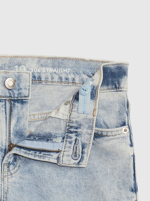 Image number 9 showing, Kids Mid Rise '90s Straight Jeans