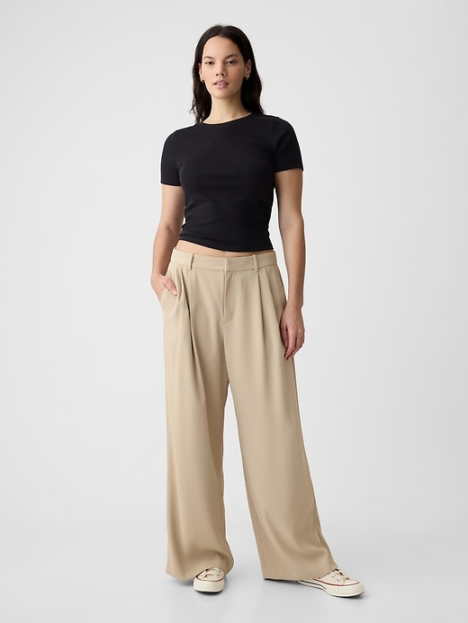 Image number 5 showing, 365 High Rise Pleated Trousers