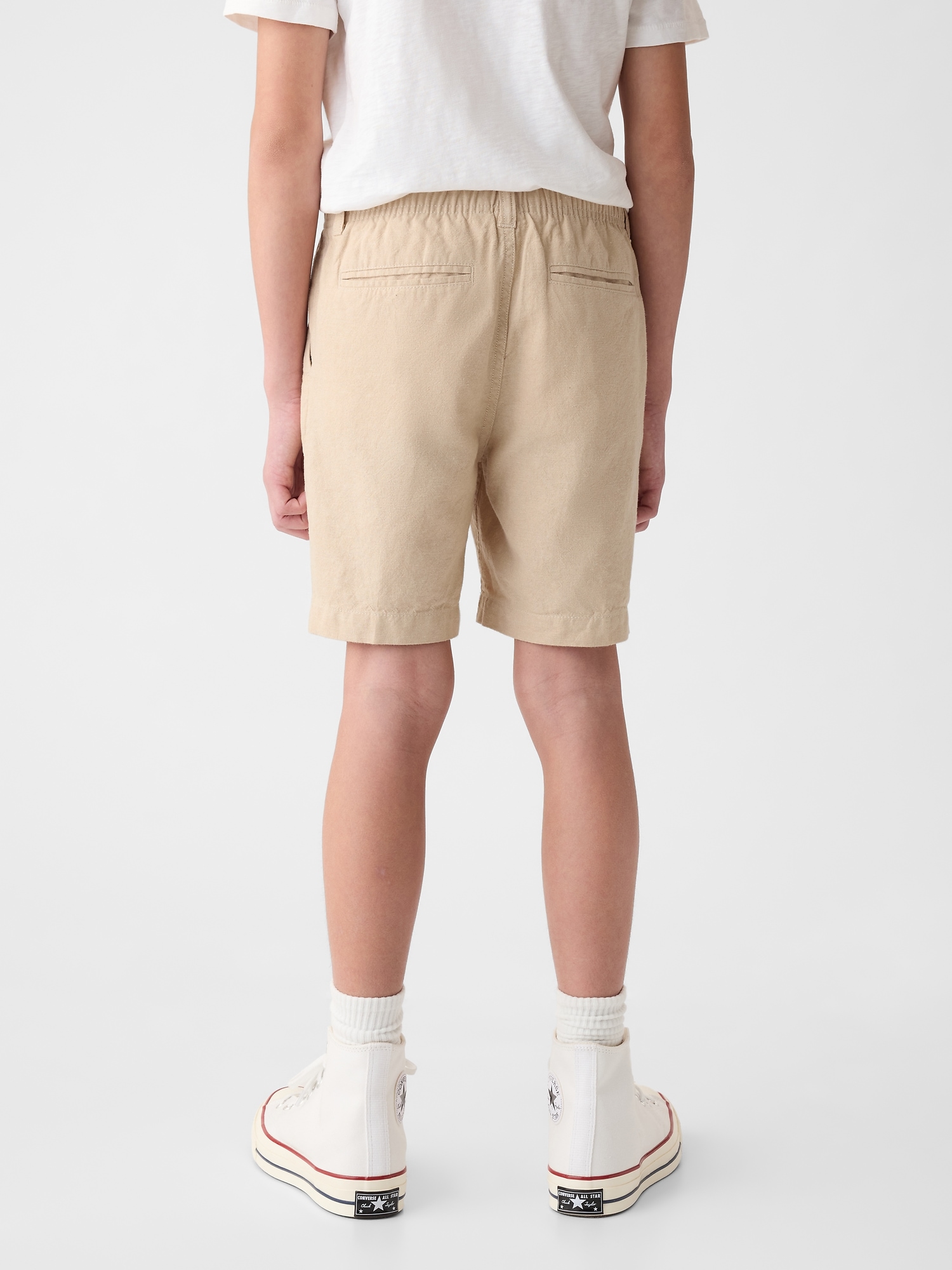 Kids LinenCotton Shorts Gap