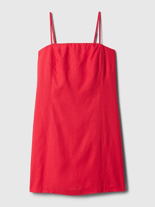 Image number 6 showing, Linen-Blend Mini Dress