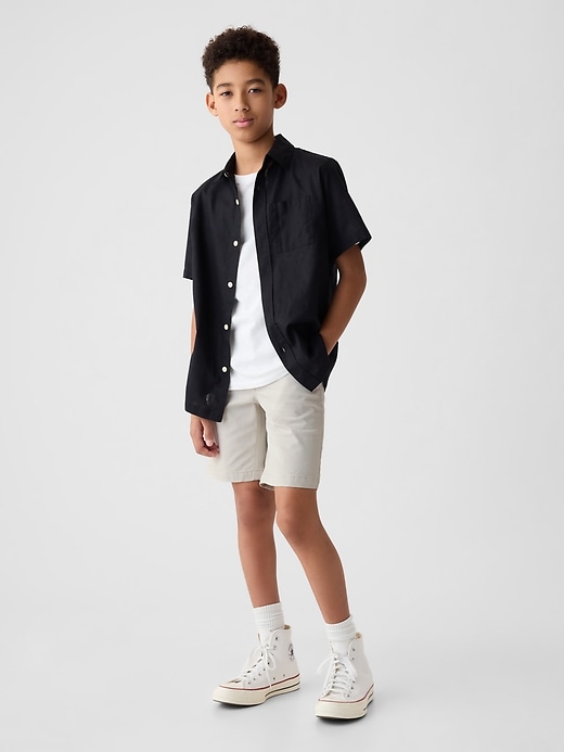 Image number 2 showing, Kids Uniform Dressy Shorts