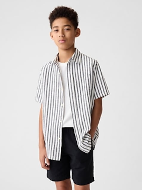 Kids Linen-Cotton Shirt