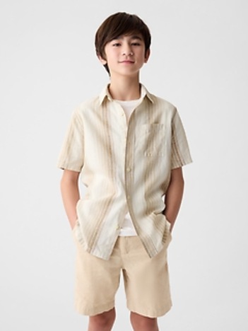 Kids Linen-Cotton Shirt