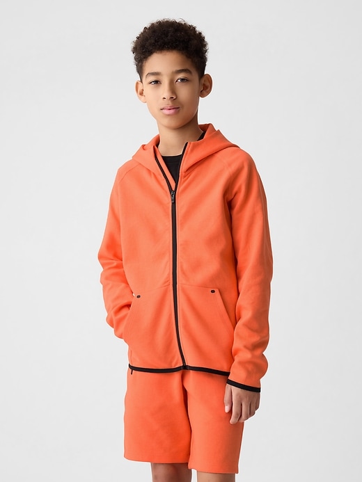 Image number 1 showing, GapFit Kids Fit Tech Hoodie