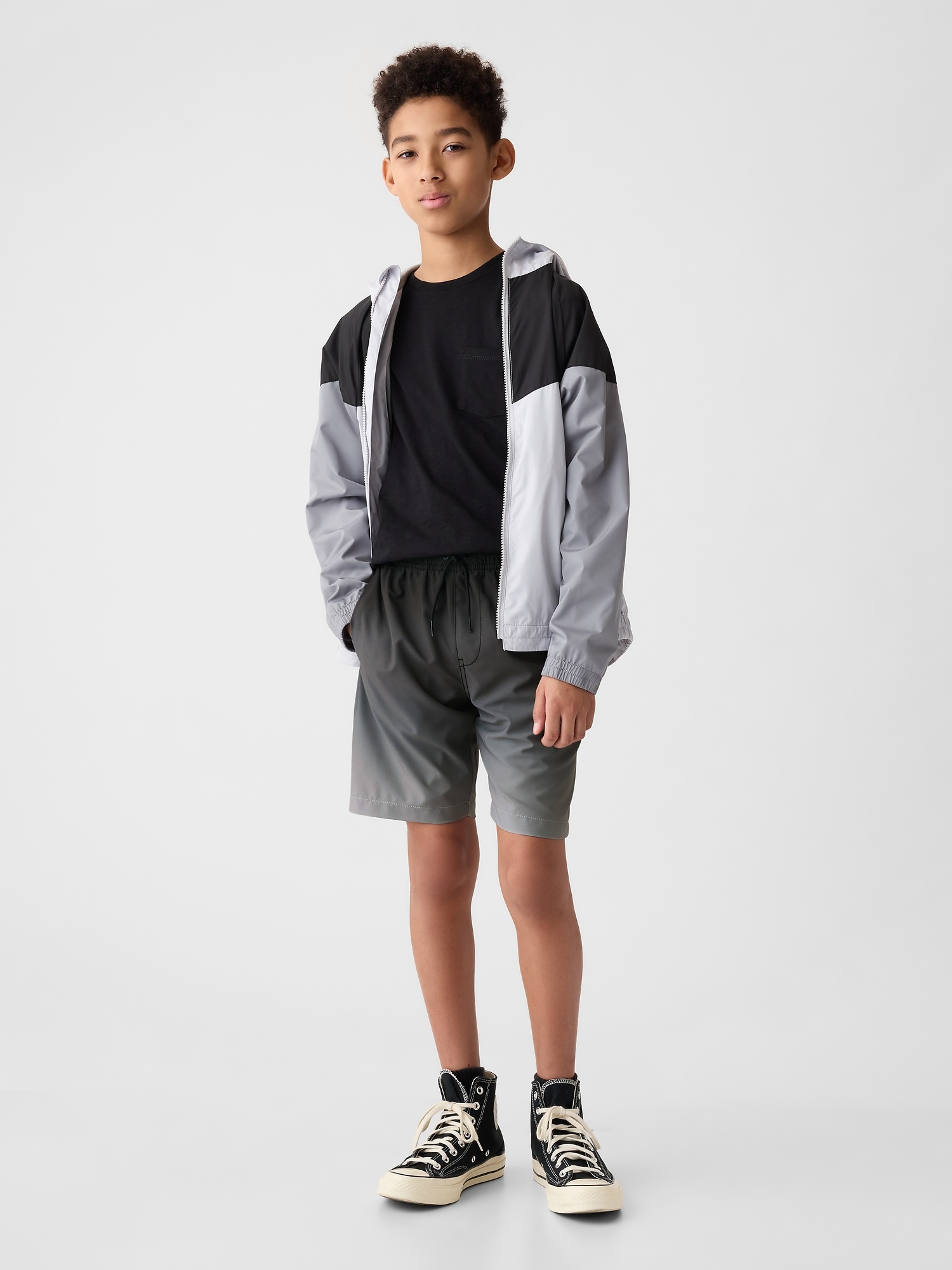 Kids QuickDry Lined Shorts Gap