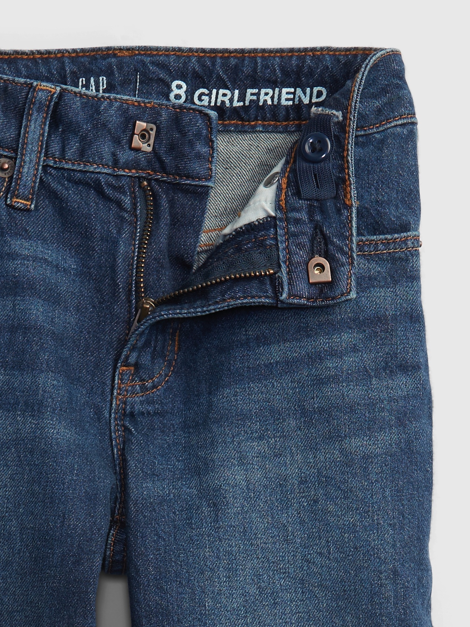 Детские джинсы Gap Kids Mid Rise Girlfriend Jeans — фото 3