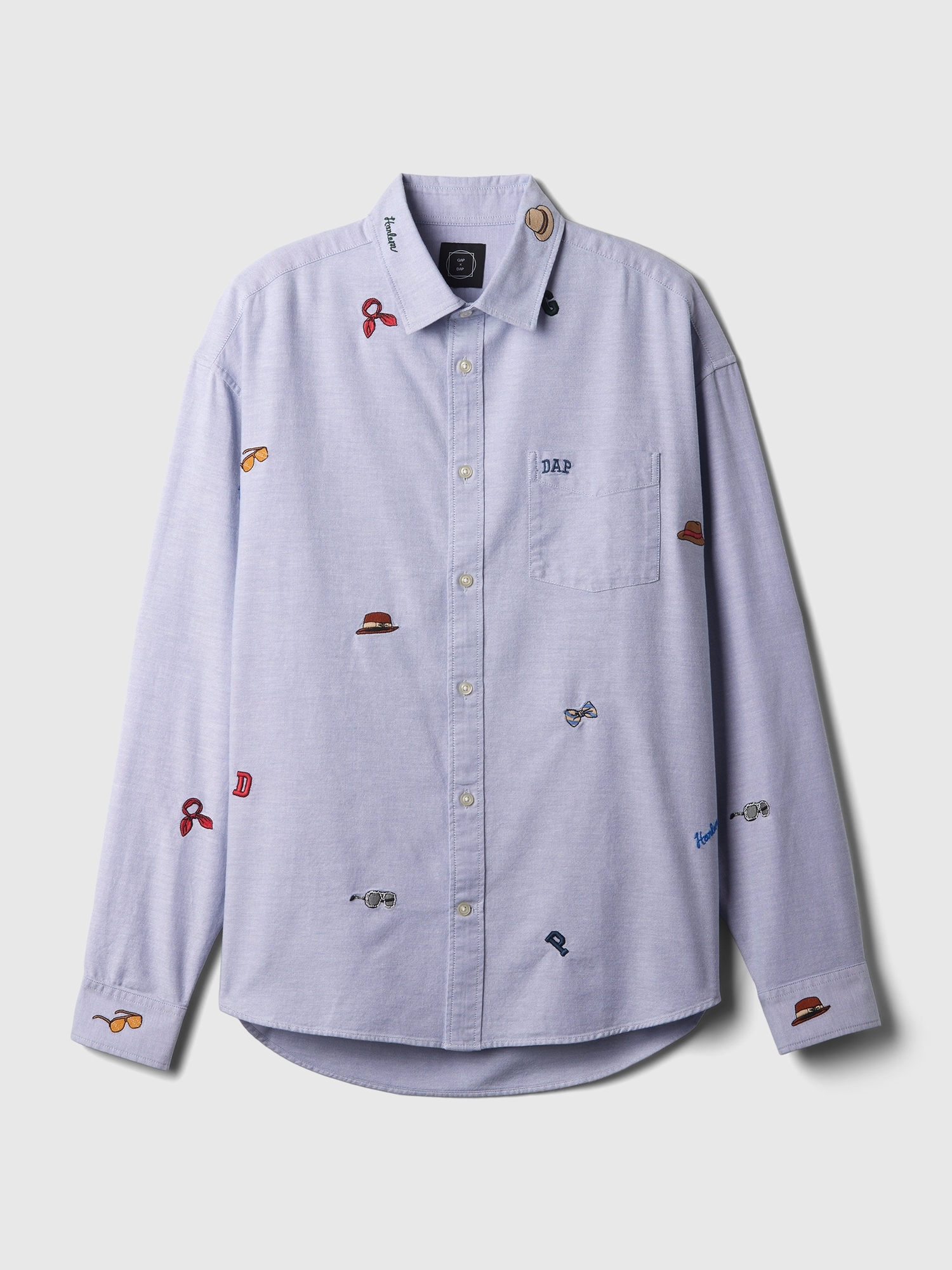 GAP × DAP Embroidered Oxford Shirt Gap