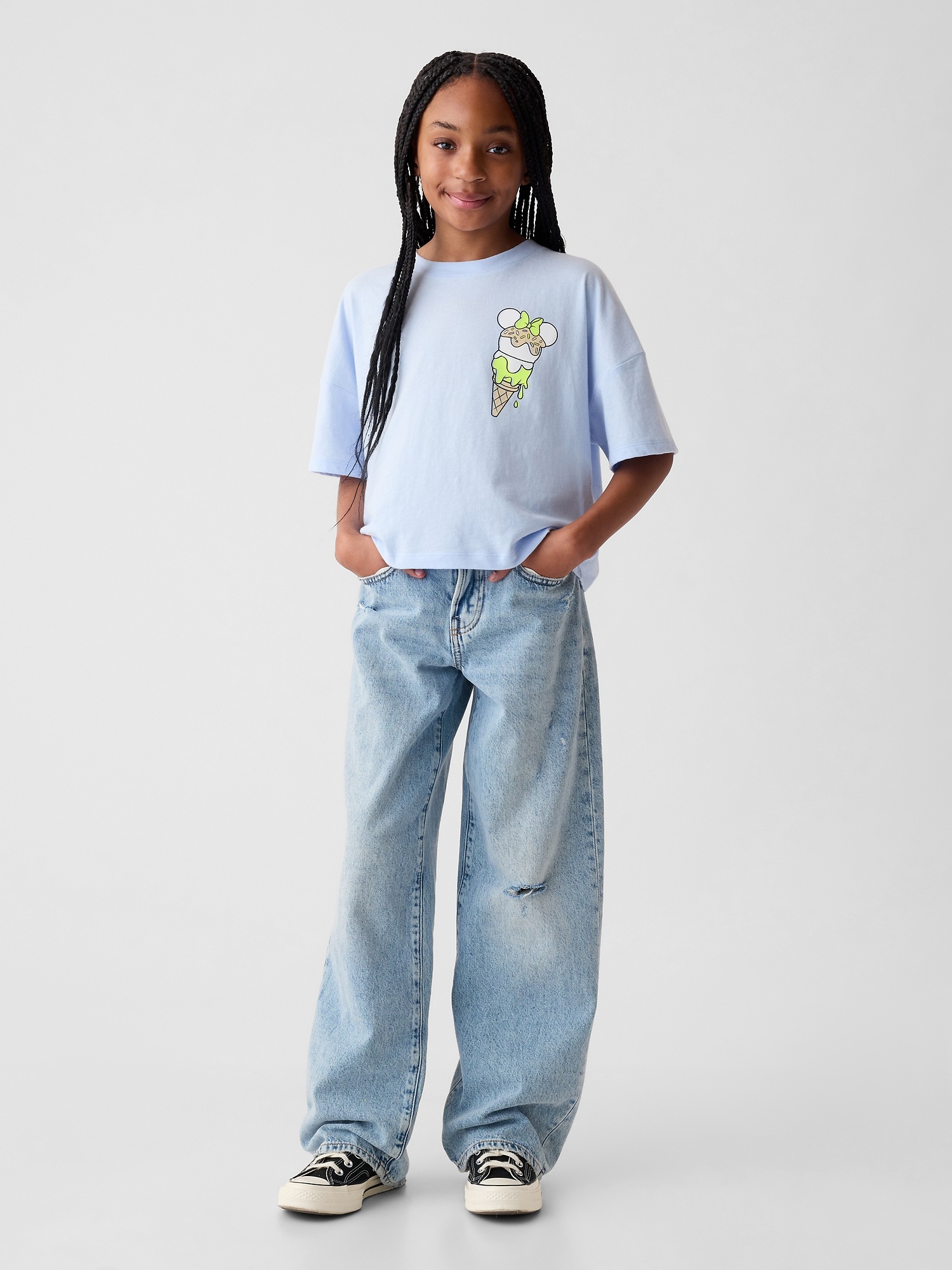 Kids Boxy Graphic T-Shirt