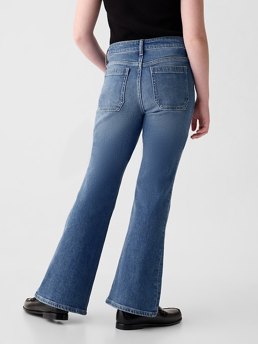 Image number 7 showing, Kids High Rise '70s Flare Jeans