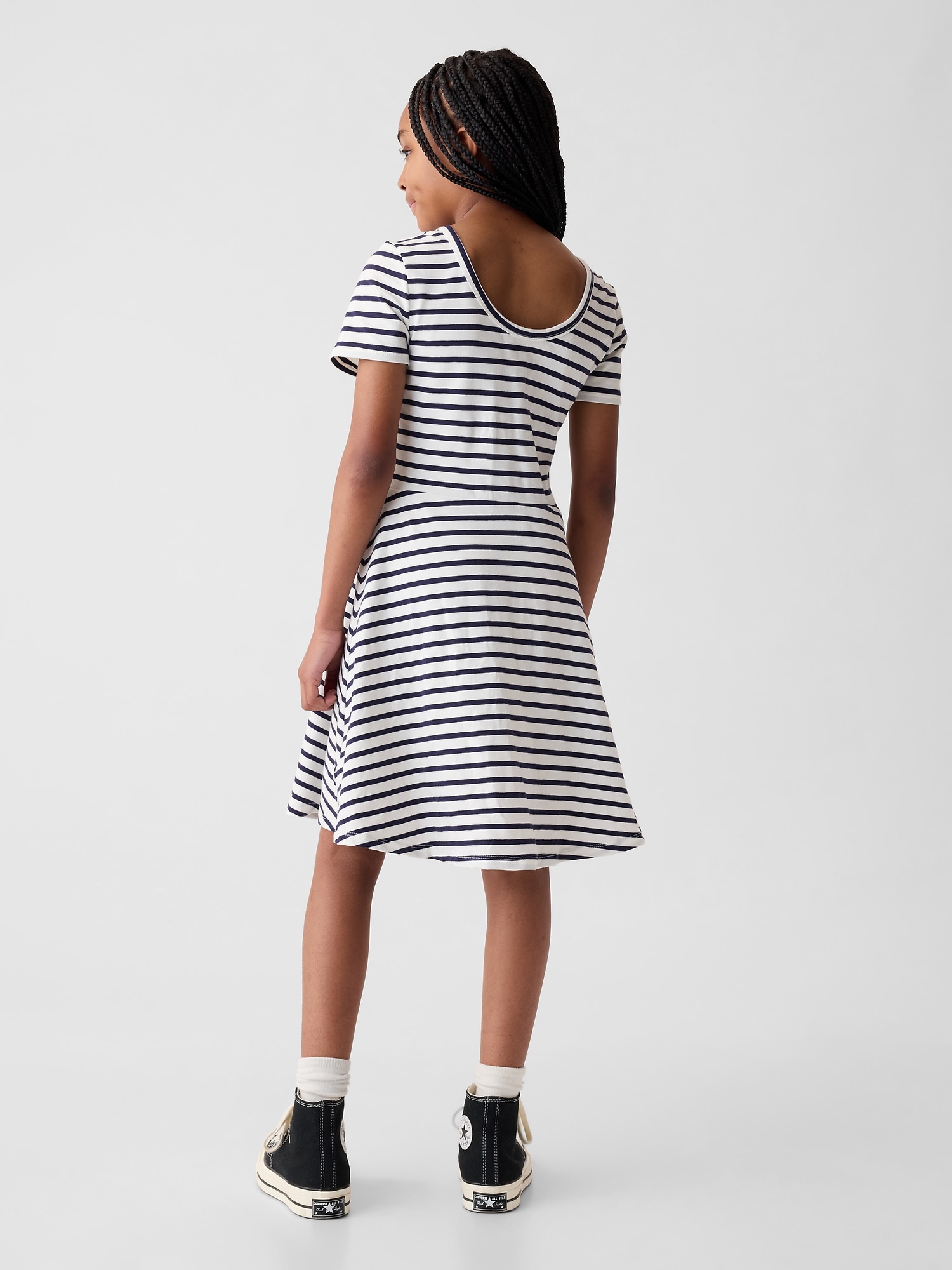 Kids Print Skater Dress