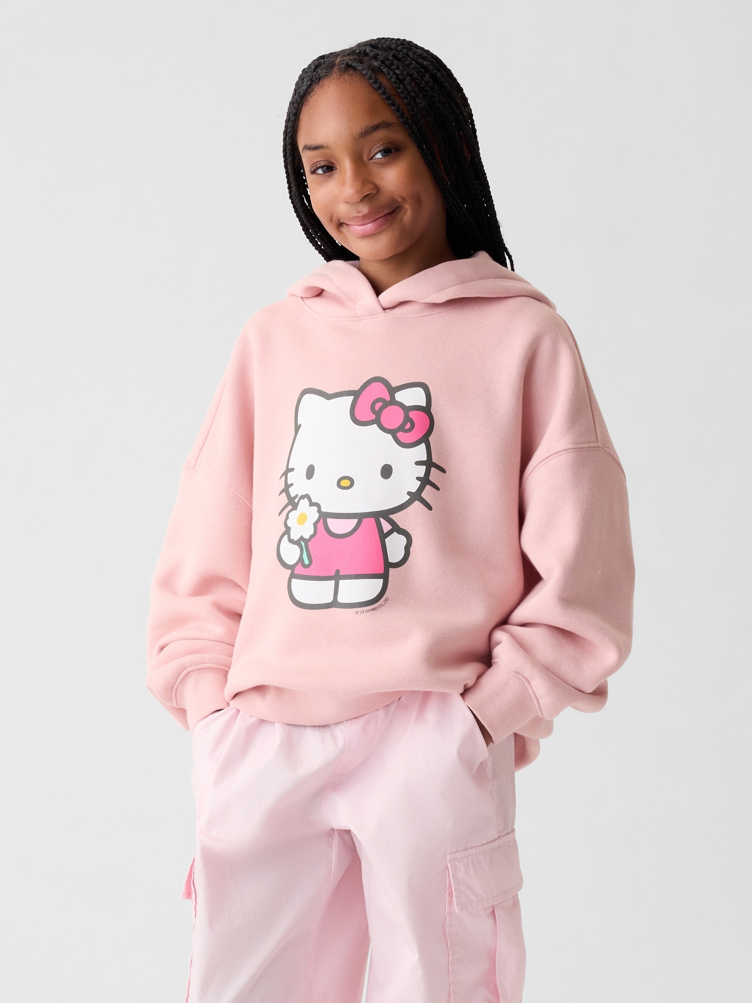 Kids Vintage Soft Hello Kitty Relaxed Hoodie Gap