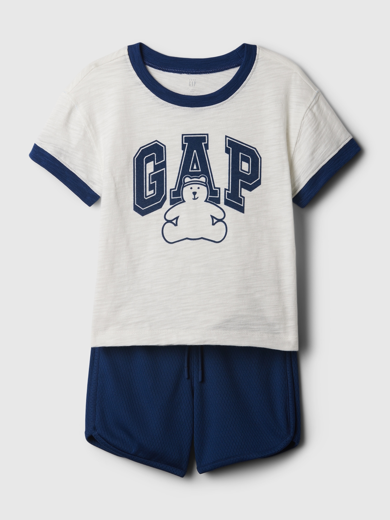Gap Baby Mix And Match Logo Outfit Set In Off White