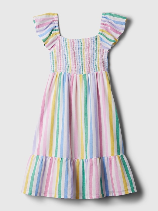 Image number 6 showing, Kids Flutter Print Dress