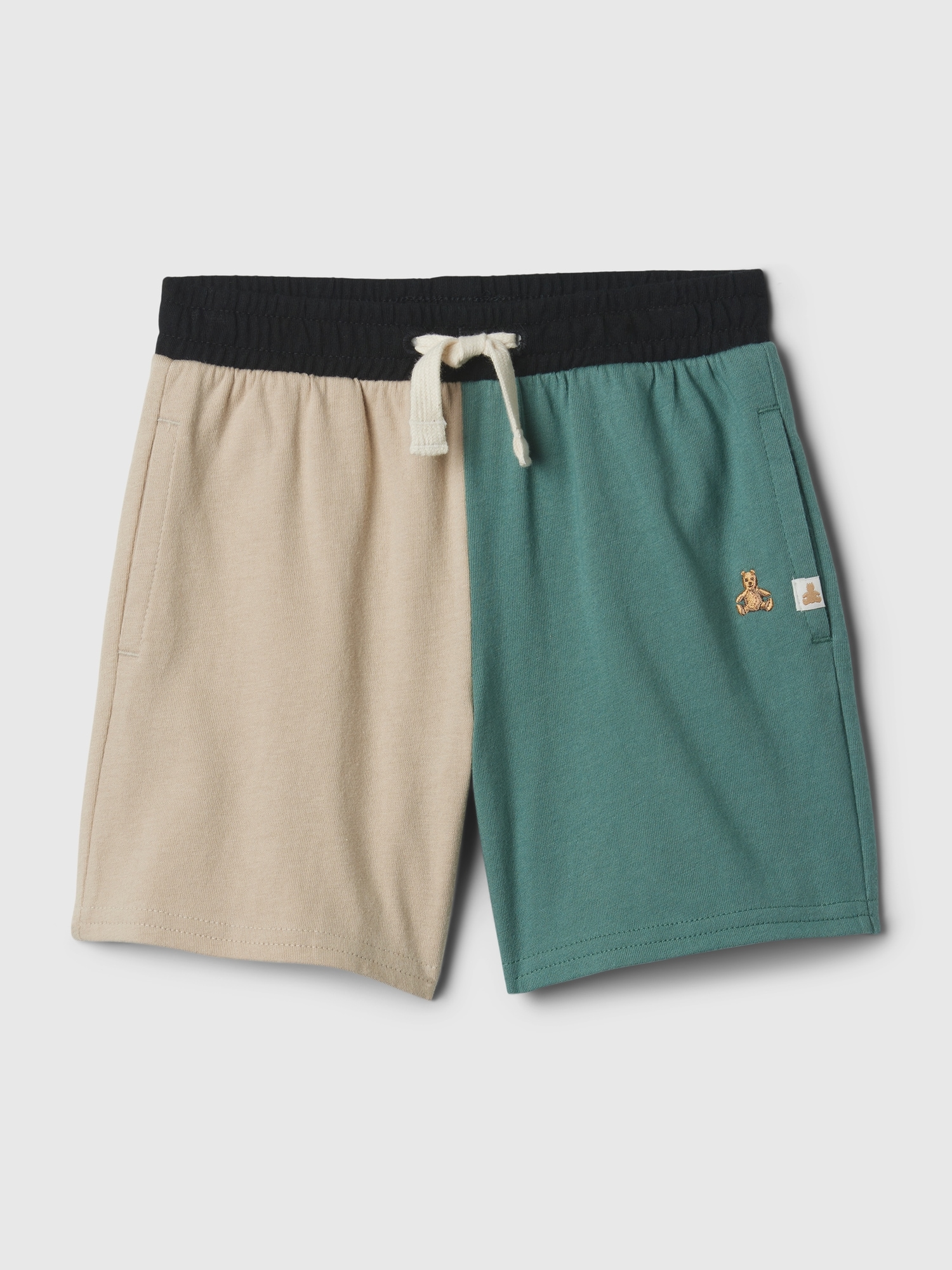 Gap Baby Mix And Match Shorts In Tan Colorblock