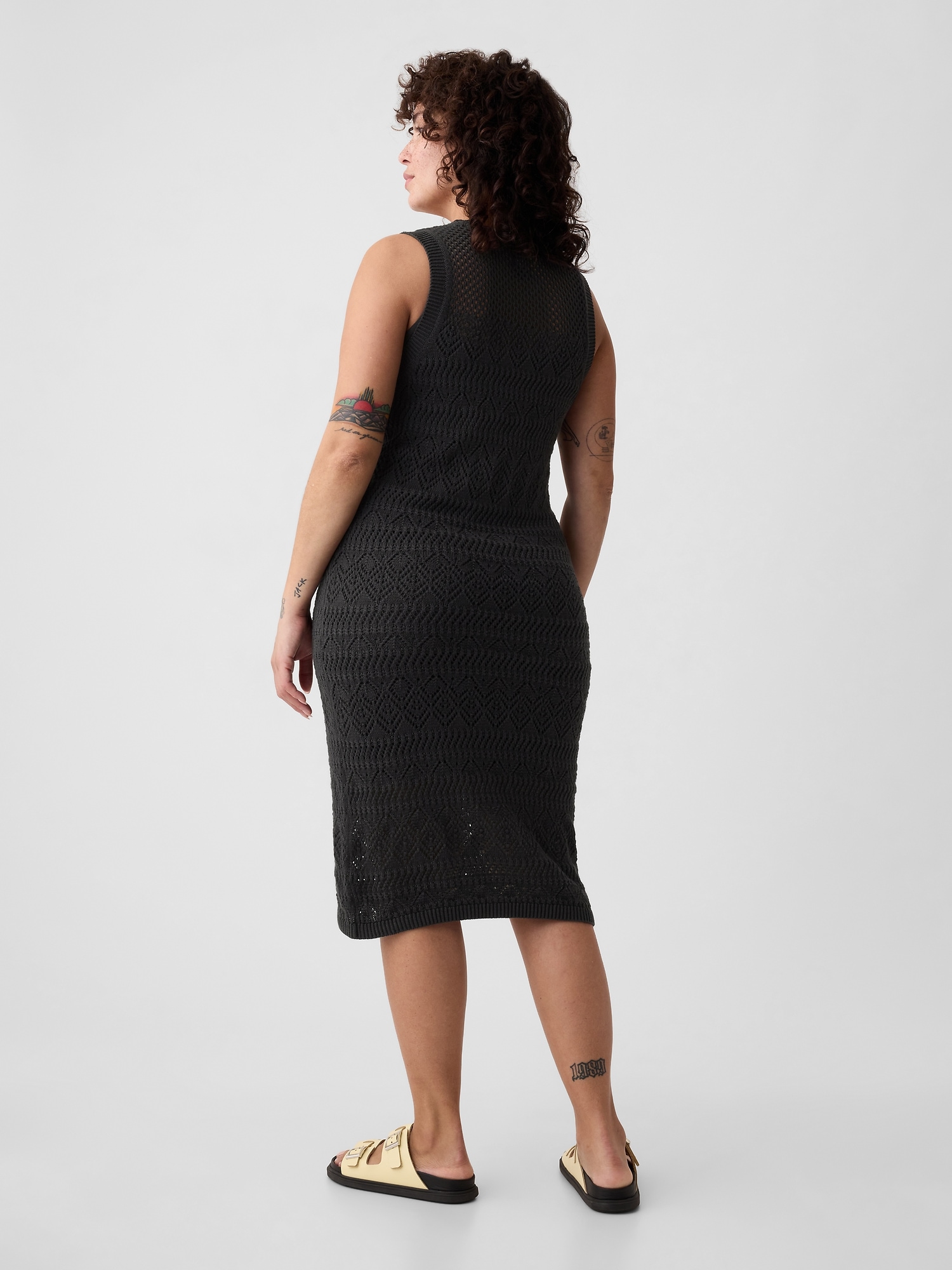 Crochet Midi Dress | Gap