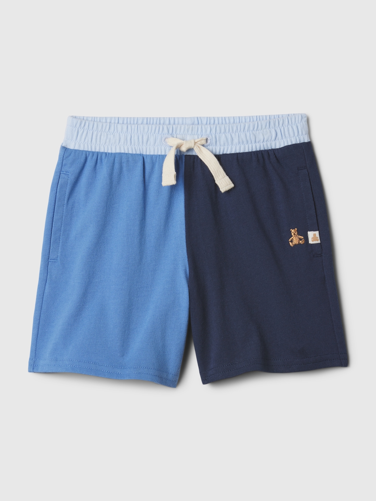 Gap Baby Mix And Match Shorts In Navy Blue Colorblock