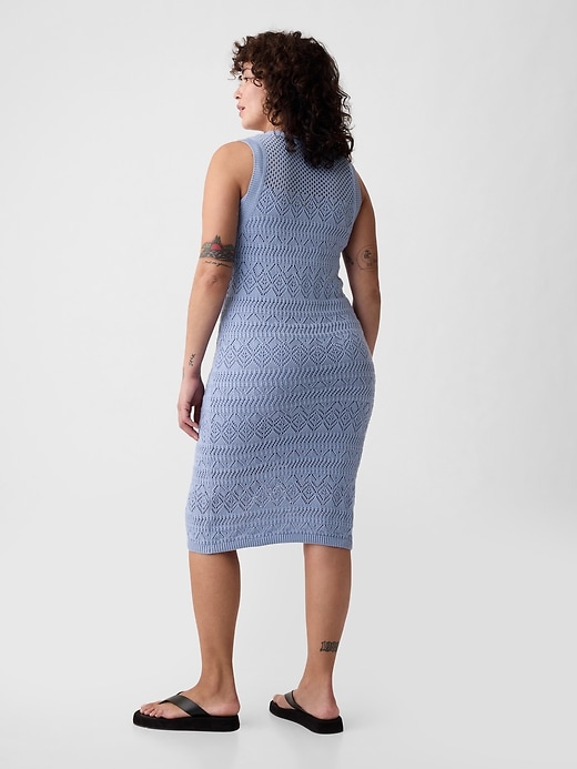 Image number 6 showing, Crochet Midi Dress