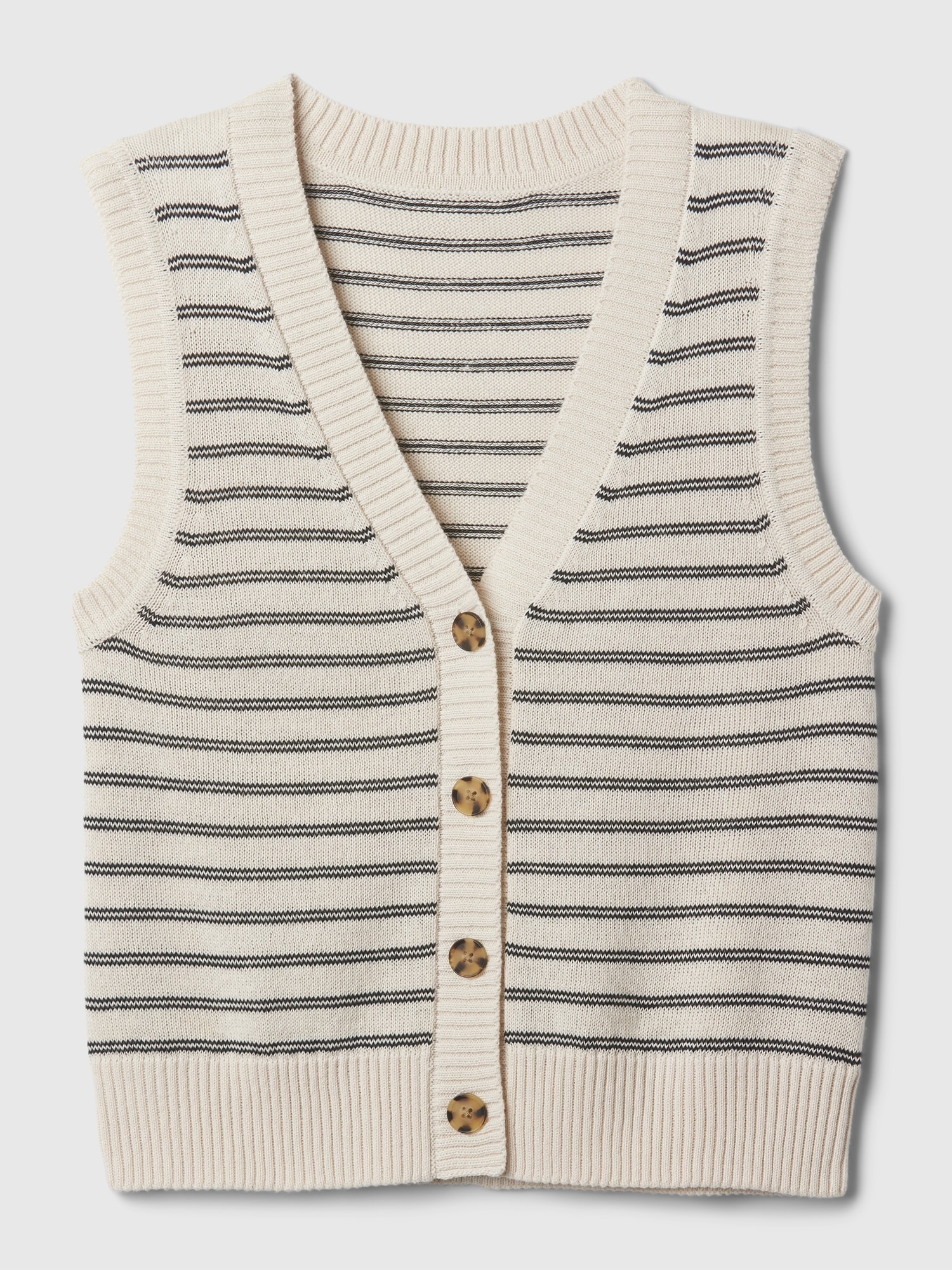 LinenBlend Sweater Vest Gap