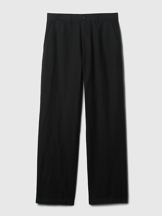 Image number 5 showing, Linen-Cotton '90s Loose Trousers
