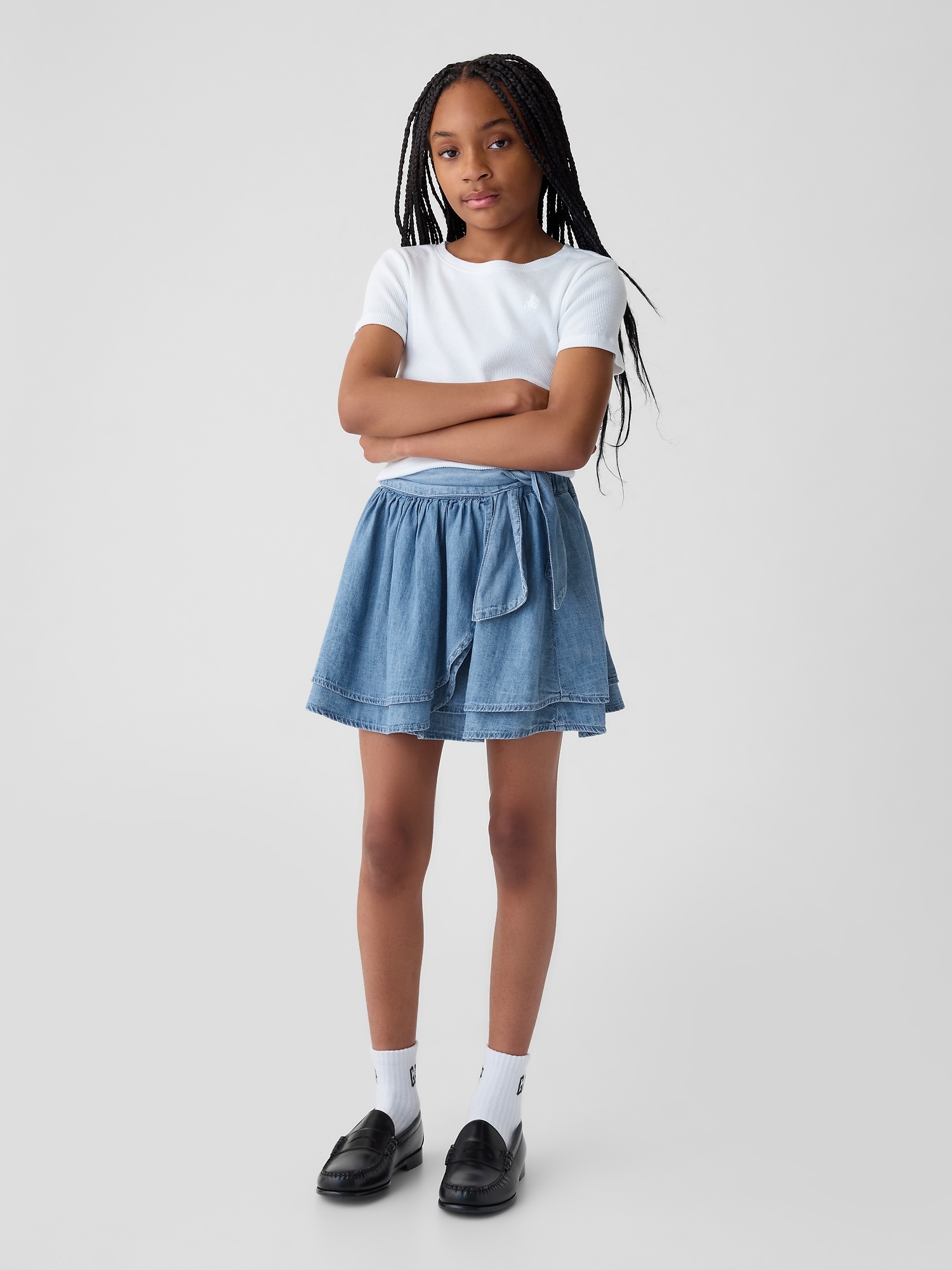 Kids Denim Skirt