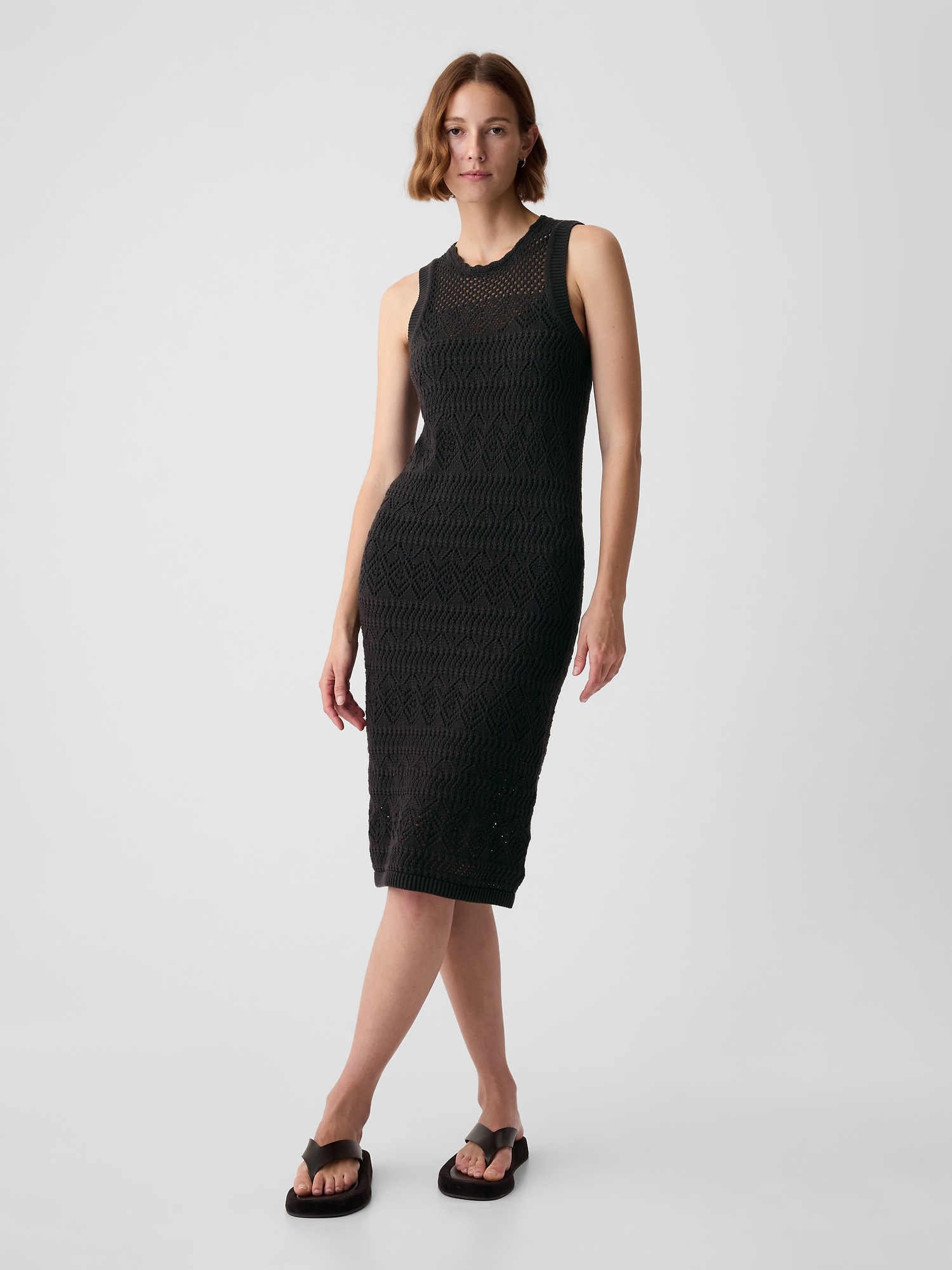 Crochet Midi Dress | Gap