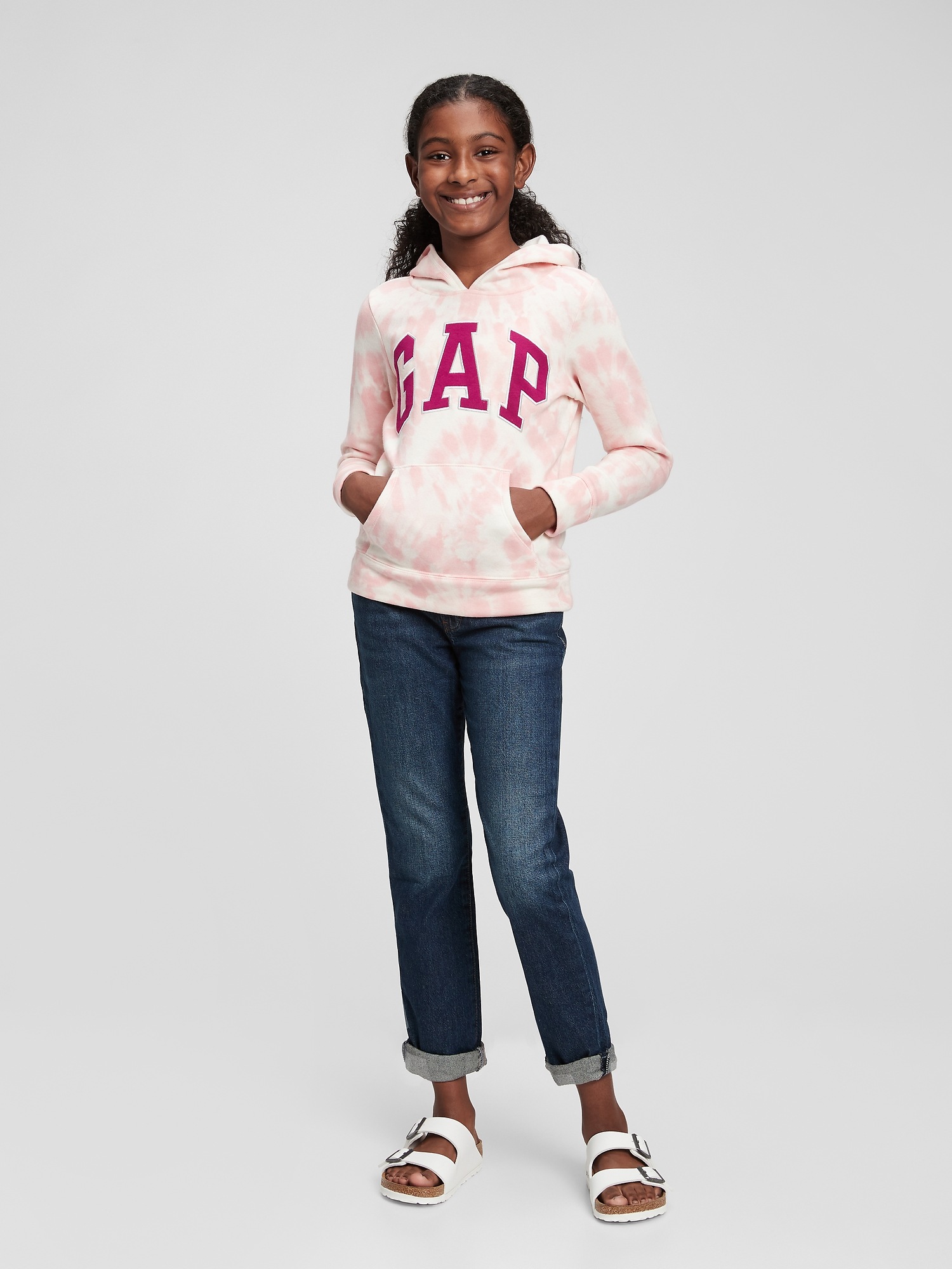 Детские джинсы Gap Kids Mid Rise Girlfriend Jeans — фото 6