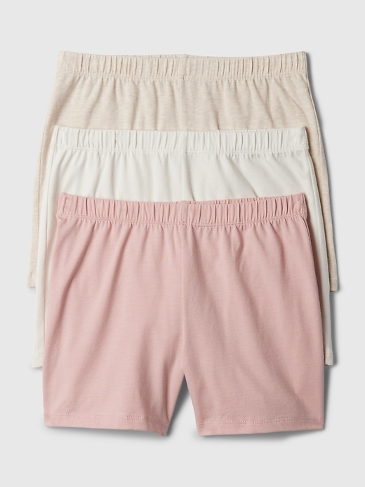 Image number 1 showing, Kids Pull-On Cartwheel Shorts (3-Pack)