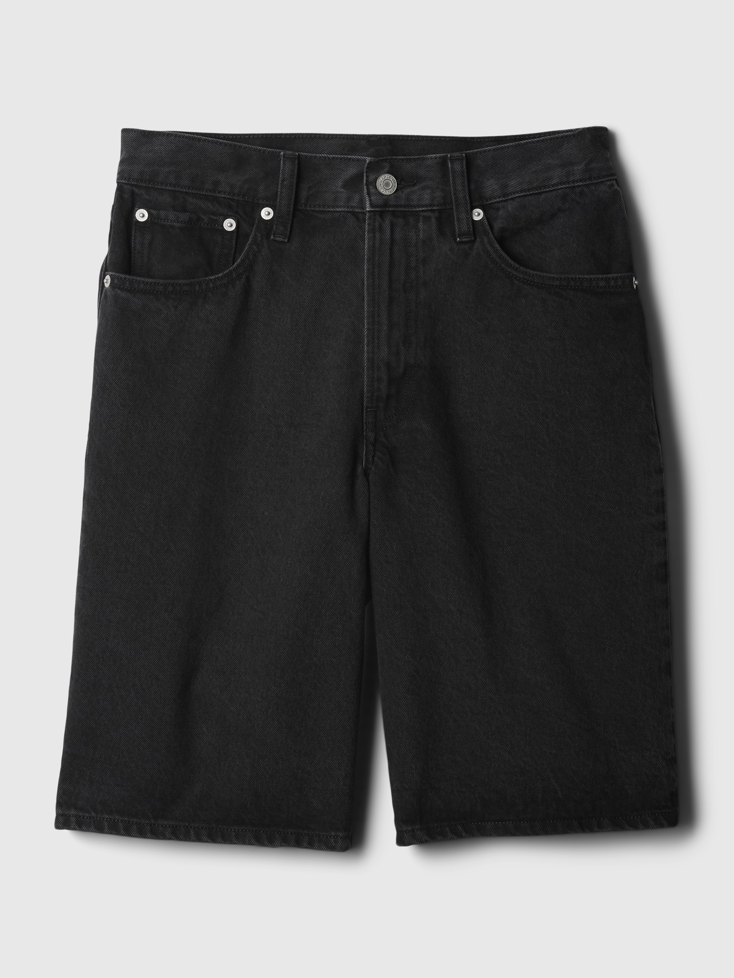 11 5 Mid Rise Longline Denim Shorts Gap 11-5-mid-rise-longline-denim-shorts-gap