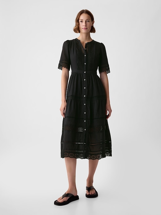 Image number 7 showing, Lace Midi Dress