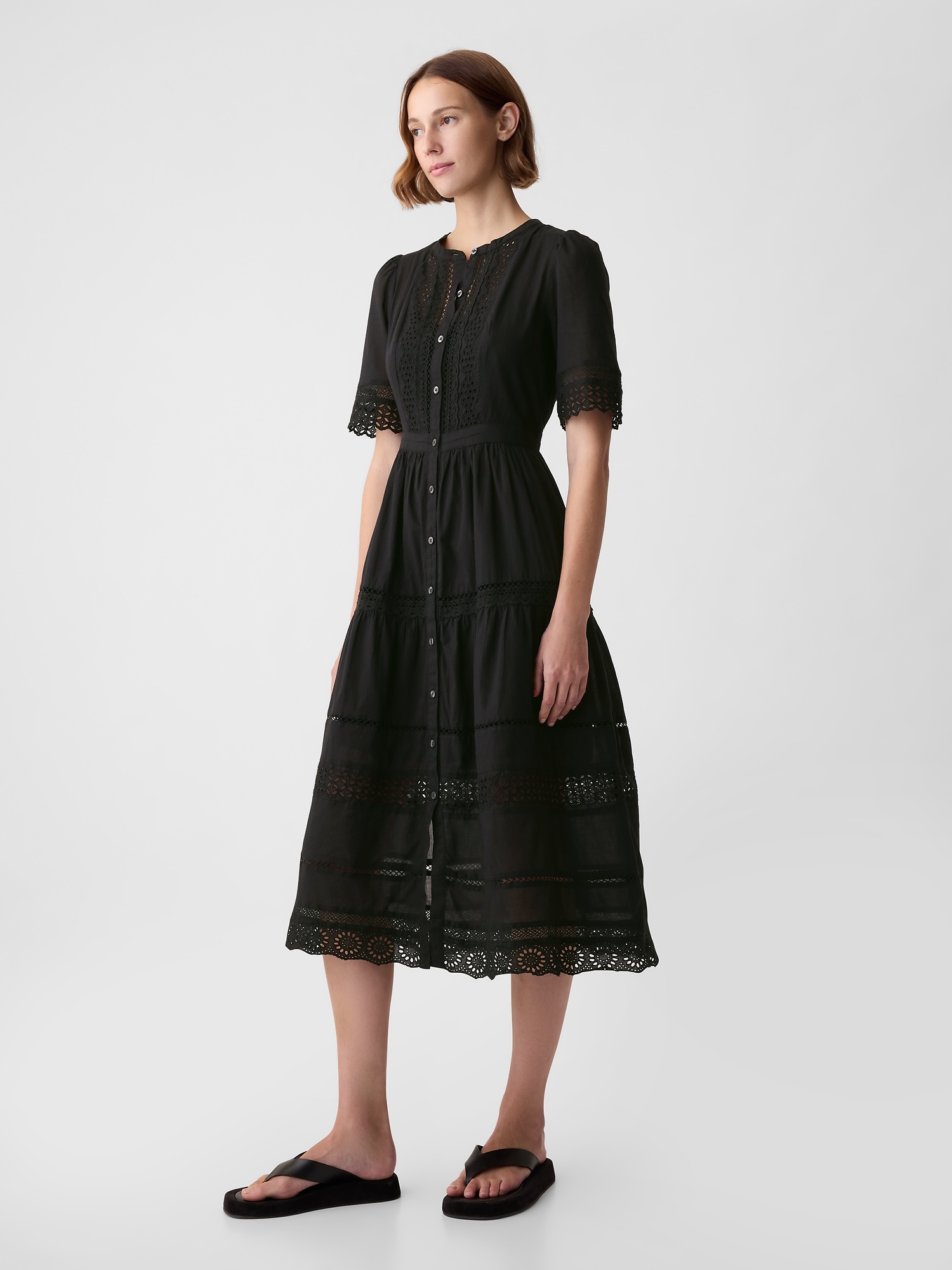 Lace Midi Dress | Gap