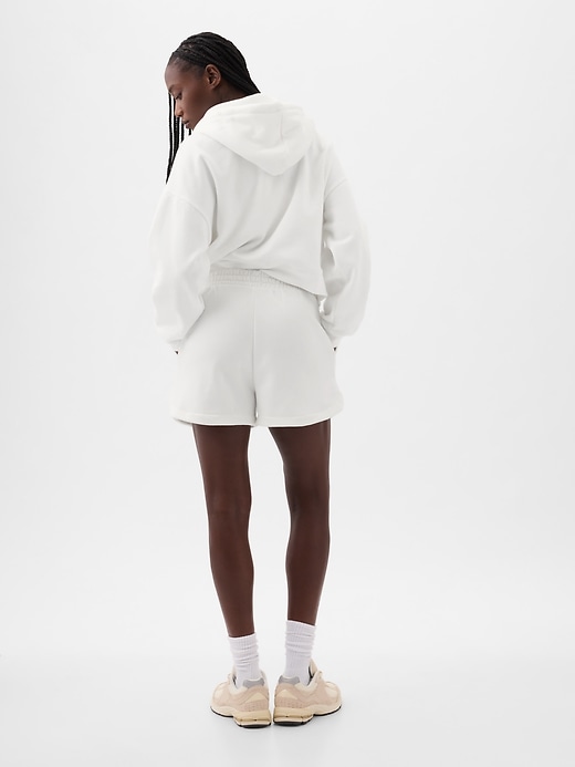 2 of 8 showing, with the color new off white of product VintageSoft Dolphin Sweat Shorts