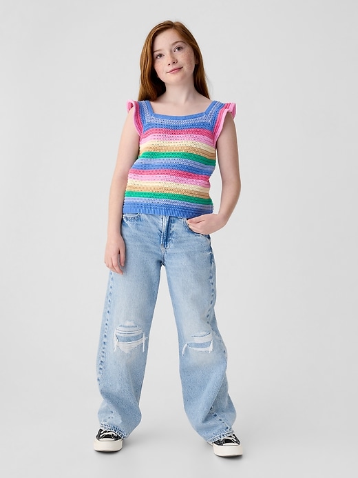 Image number 3 showing, Kids Crochet Top