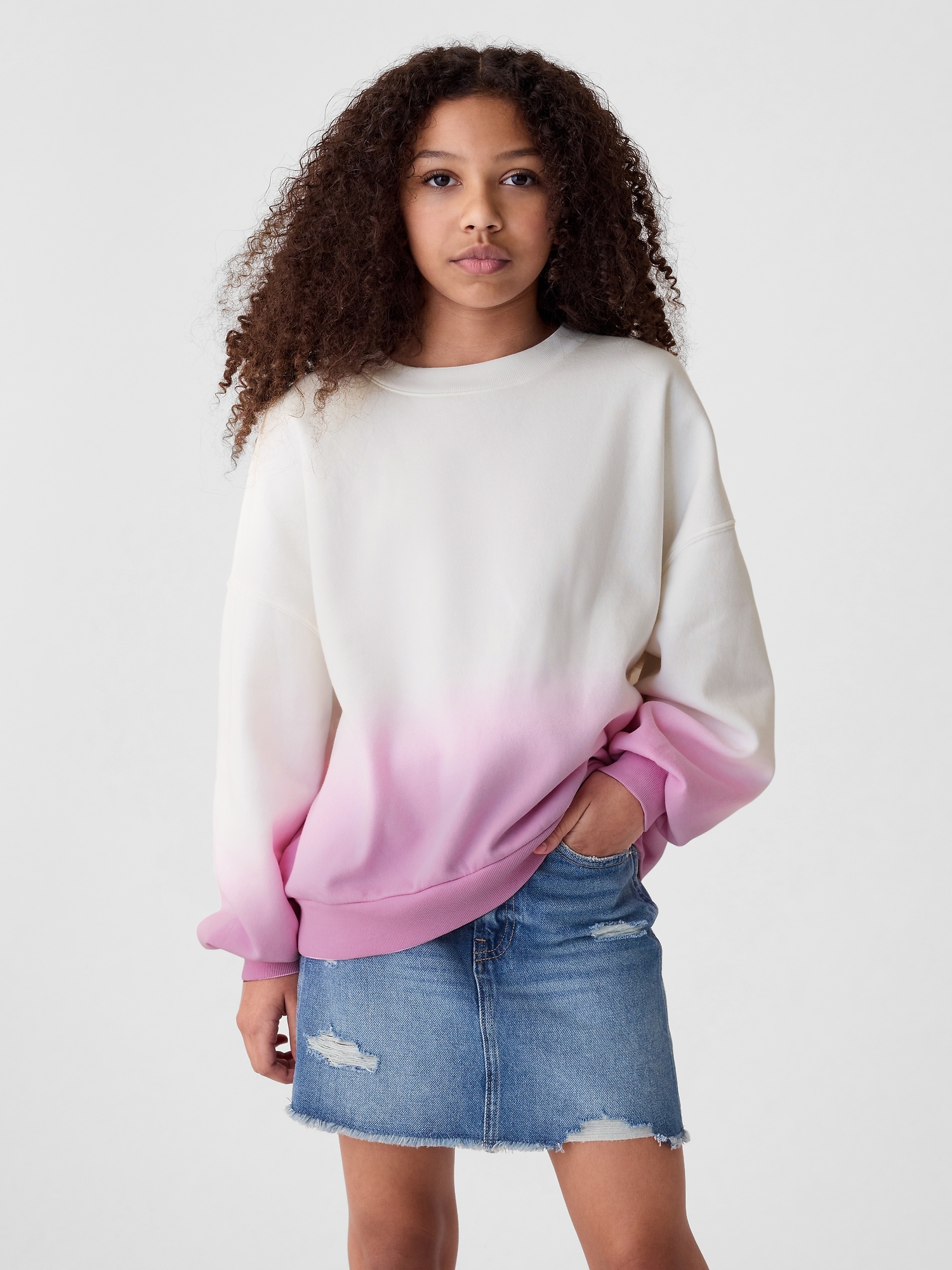 Kids Vintage Soft Relaxed Sweatshirt