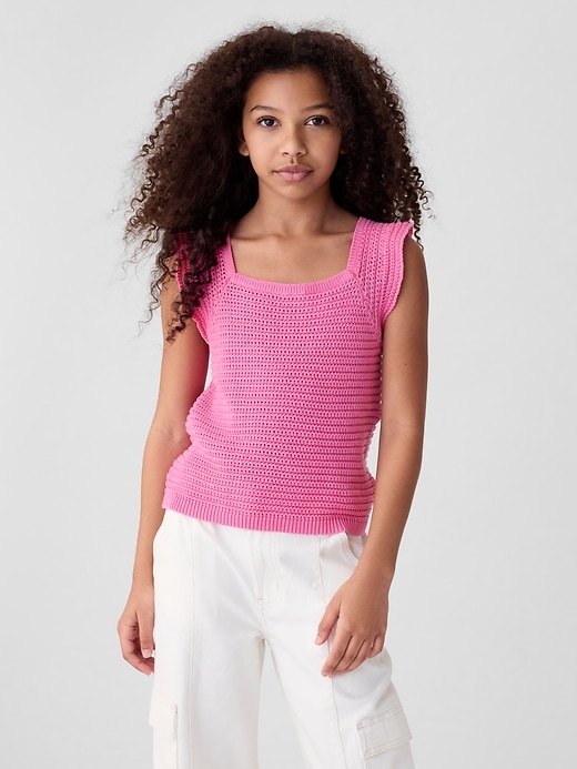 Image number 5 showing, Kids Crochet Top