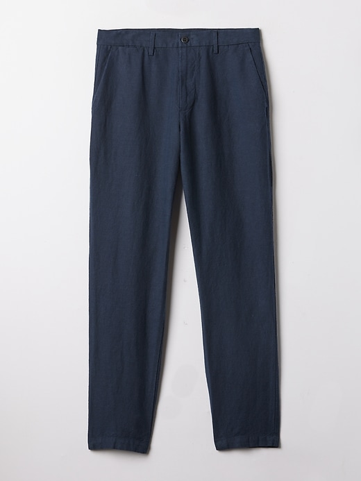 Image number 5 showing, Linen-Cotton Trousers in Slim Fit