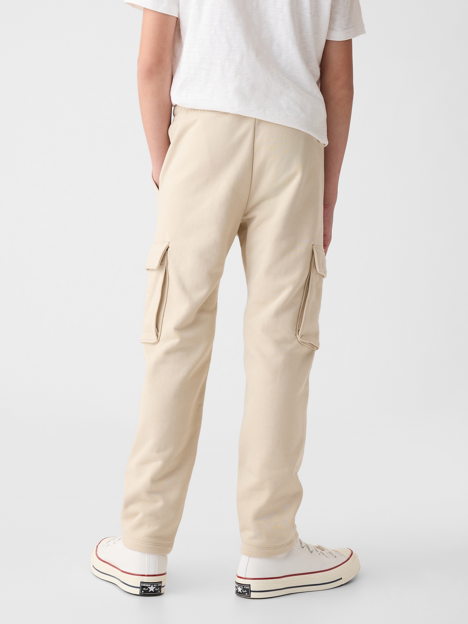 Loose Fit Cargo Pants - Beige - Kids | H&M US