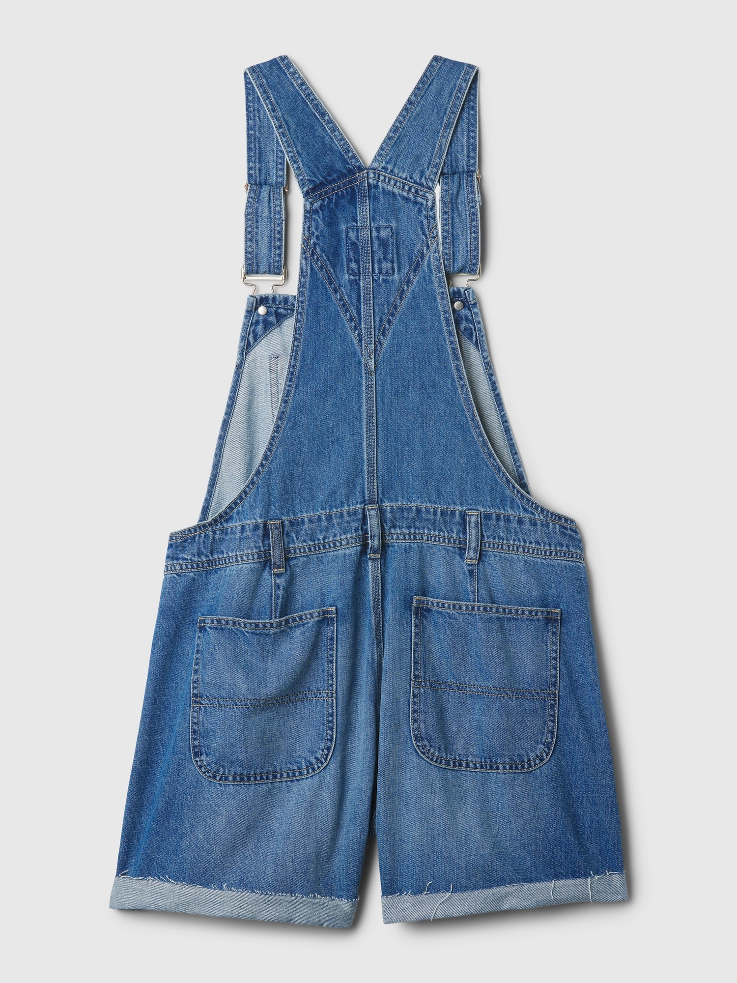 Женские джинсы Gap Denim Shortalls — фото 6