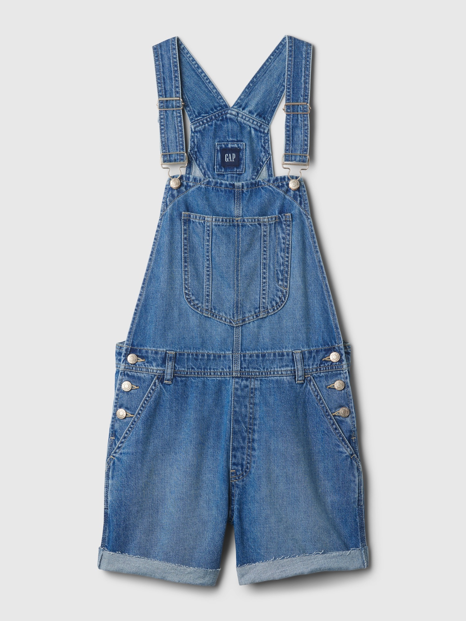 Женские джинсы Gap Denim Shortalls — фото 5