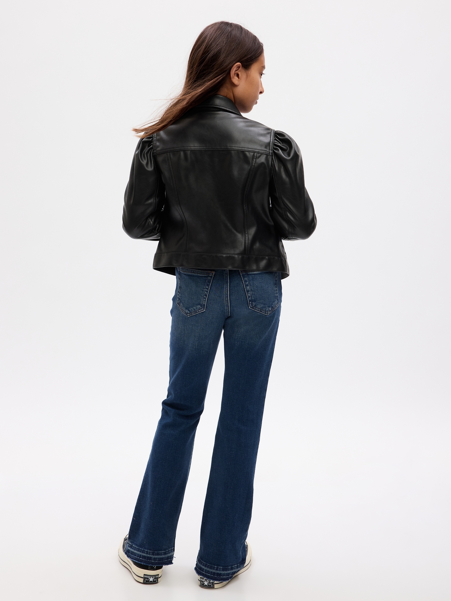 Gap crop flare high rise sale