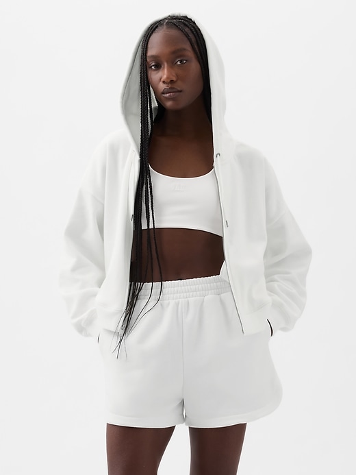 Image number 1 showing, VintageSoft Cropped Hoodie