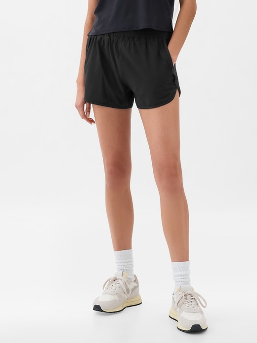 Image number 8 showing, GapFit High Rise Running Shorts