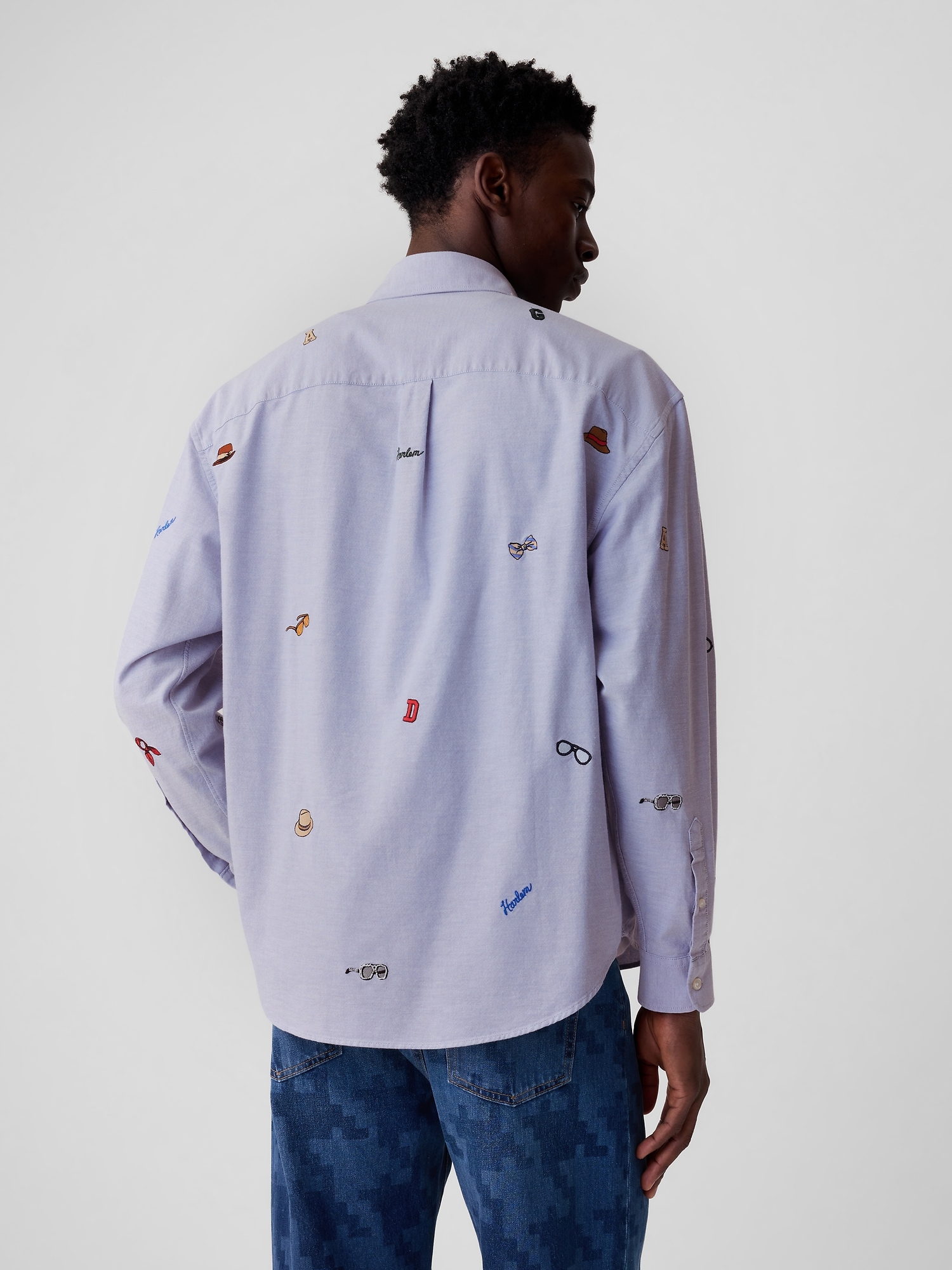 GAP × DAP Embroidered Oxford Shirt Gap