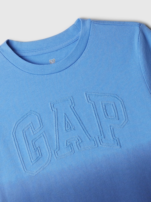 2 of 8 showing, with the color union blue of product Kids Logo T-Shirt