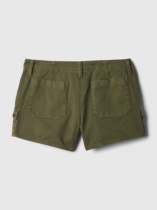 Image number 8 showing, 3" Low Rise Y2K Cargo Shorts