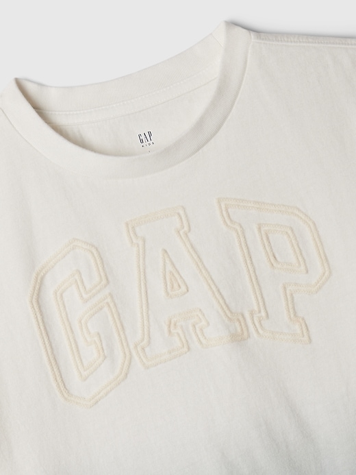 2 of 8 showing, with the color sage of product Kids Logo T-Shirt