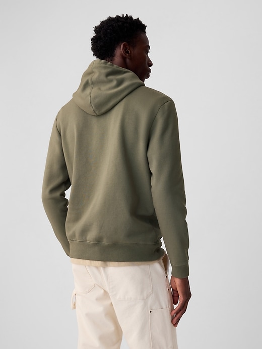2 of 8 showing, with the color SAGE 2 of product Mini Gap Arch Logo Hoodie