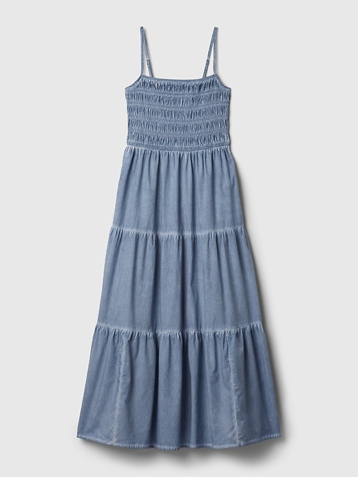 gap tiered midi dress Eyelet Tiered Midi Dress